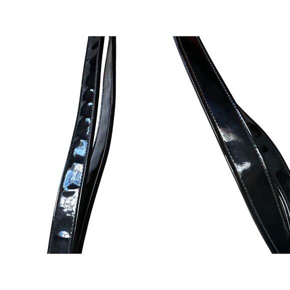 Bernardo Valentino Black Shoulder Bag with Kisslock Coin Purse - Picture 12 of 16